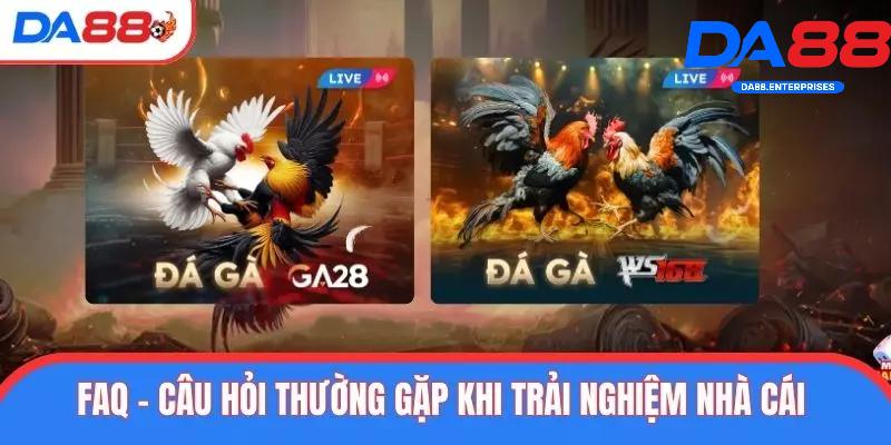 Câu hỏi thường gặp tại DA88